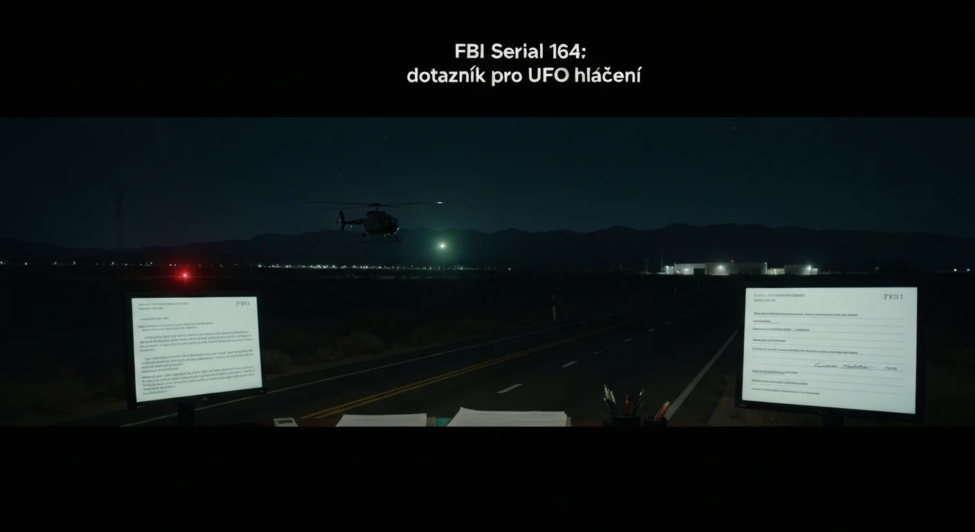 FBI Serial 164: dotazník pro UFO hlášení