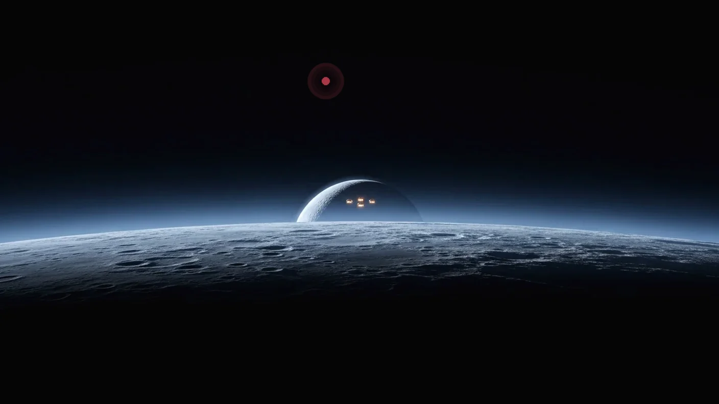 Apollo 12 VM5: lunární fotografie s detailem