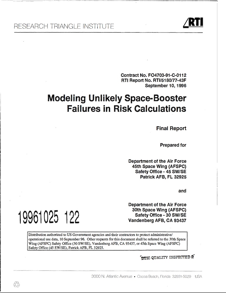 DOW-UAP-D48, Department of the Air Force Report, 1996